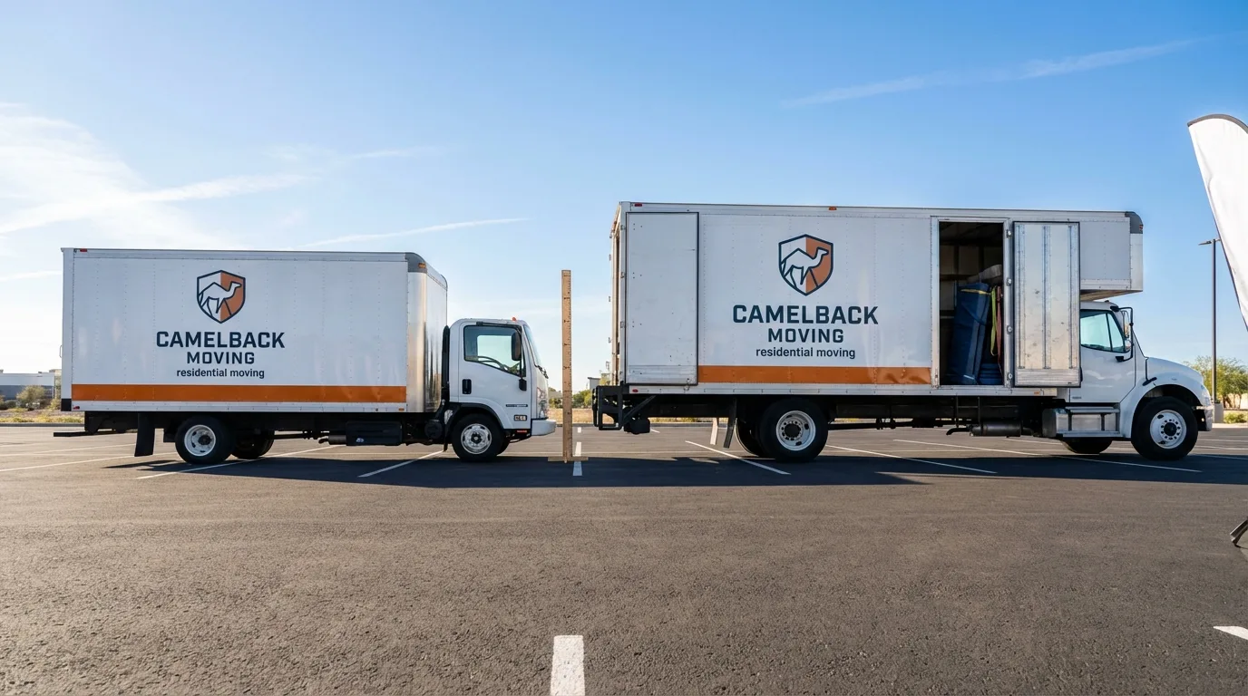 Moving truck size capacity guide in Pacific Grove
